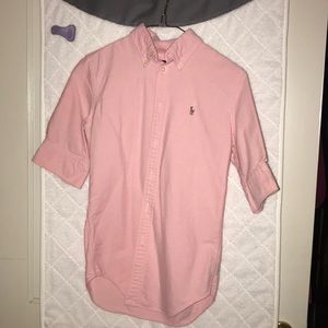 Ralph Lauren 3/4 sleeve button down XS great!!